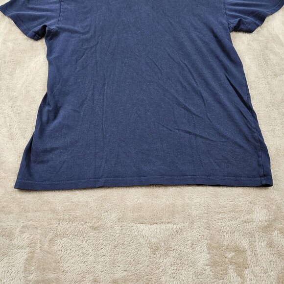 Polo Ralph Lauren T-Shirt Men's Size L Red Pony Logo Short Sleeve Blue - Picture 9 of 10